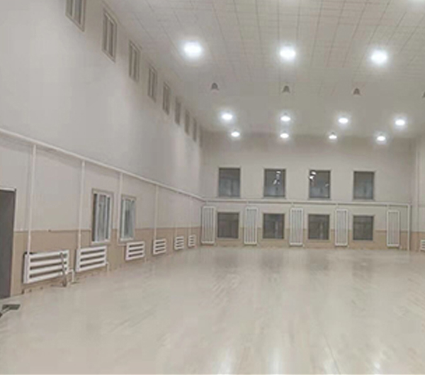 海伦市地势坤生物热电公司羽毛球馆