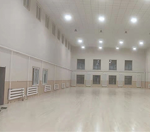 海伦市地势坤生物热电公司羽毛球馆