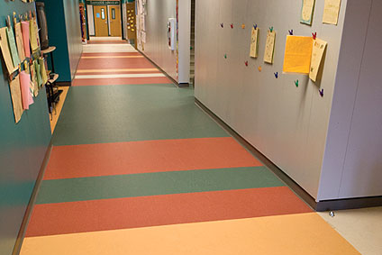 商用PVC塑胶地板的铺设